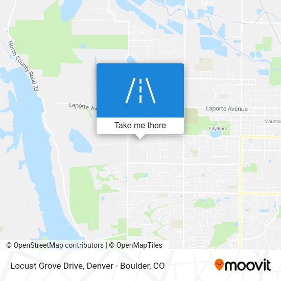 Locust Grove Drive map
