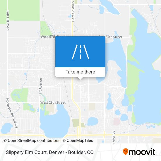 Slippery Elm Court map
