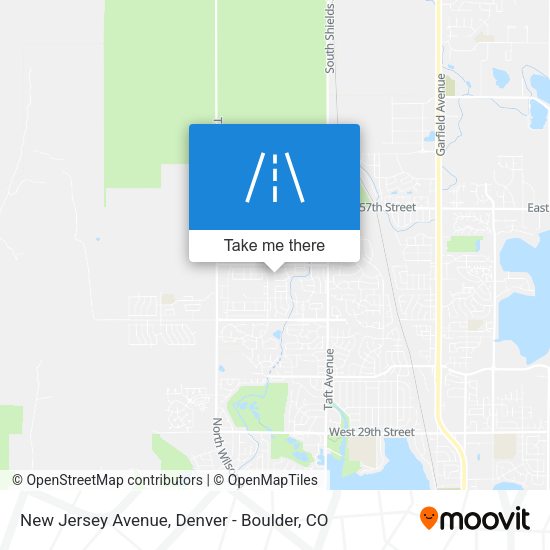 New Jersey Avenue map