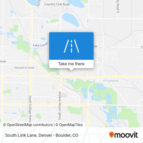 Mapa de South Link Lane