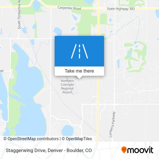 Staggerwing Drive map