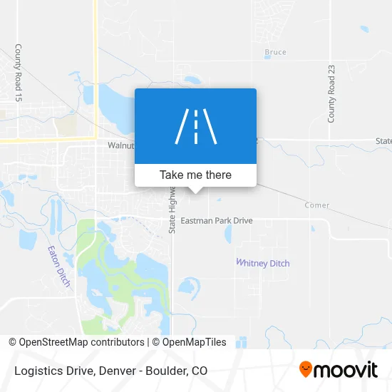 Logistics Drive map