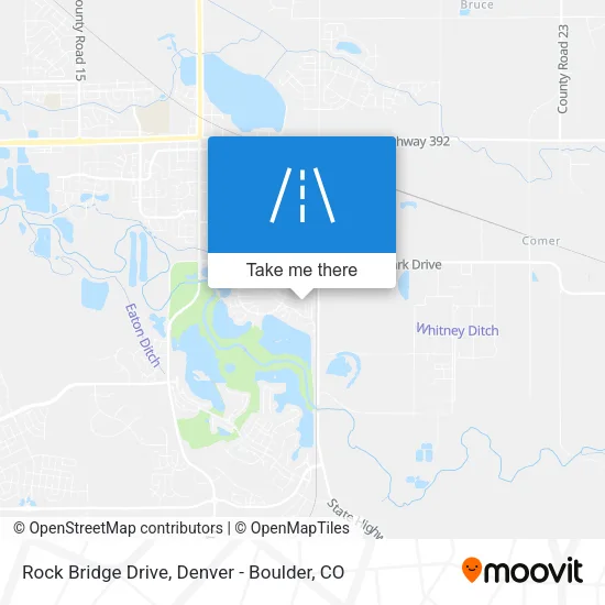 Rock Bridge Drive map