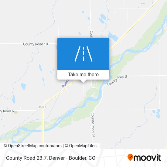 County Road 23.7 map