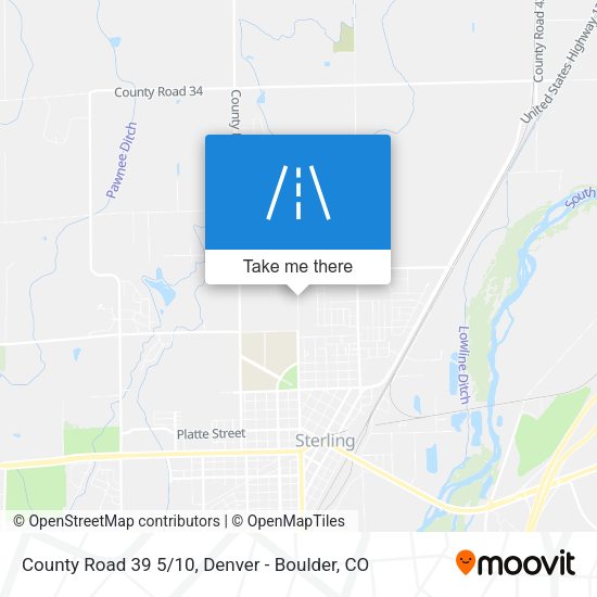 County Road 39 5/10 map
