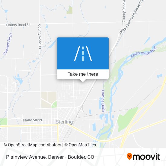 Plainview Avenue map