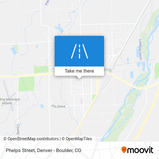 Mapa de Phelps Street