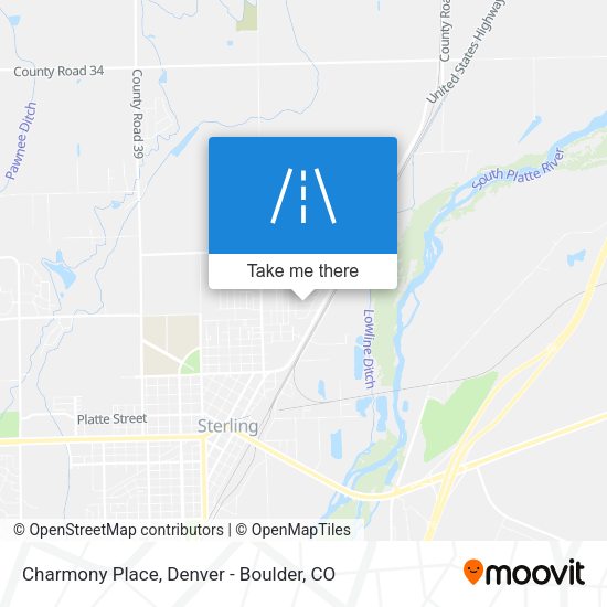 Mapa de Charmony Place