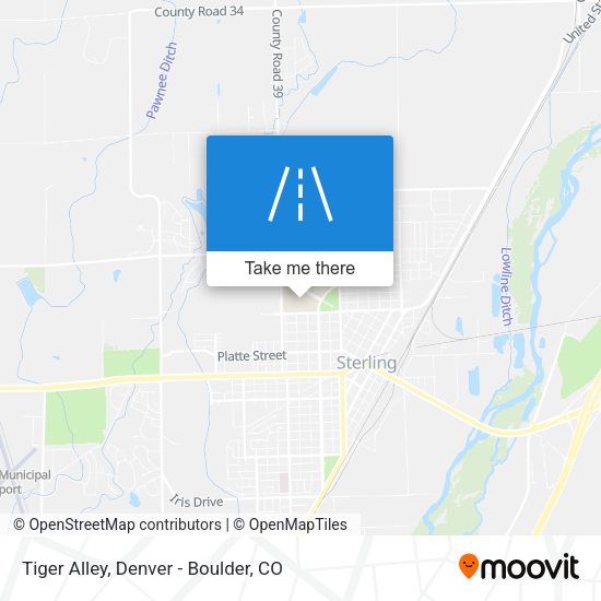 Mapa de Tiger Alley
