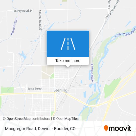Macgregor Road map