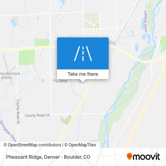 Pheasant Ridge map