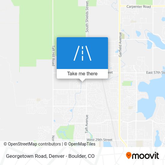 Mapa de Georgetown Road
