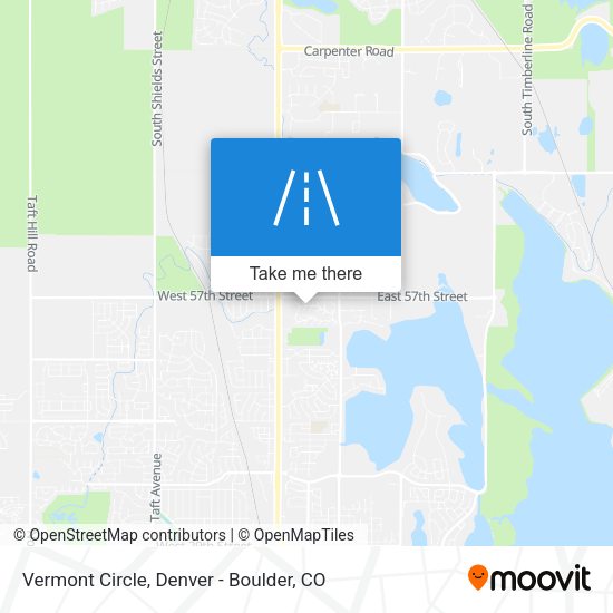 Vermont Circle map