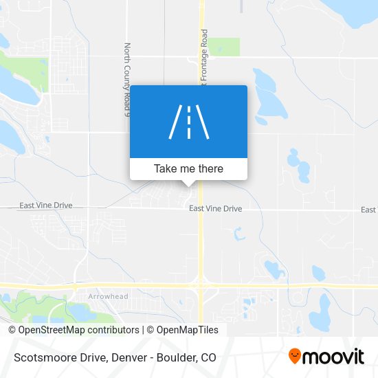 Scotsmoore Drive map