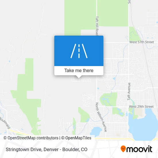Stringtown Drive map