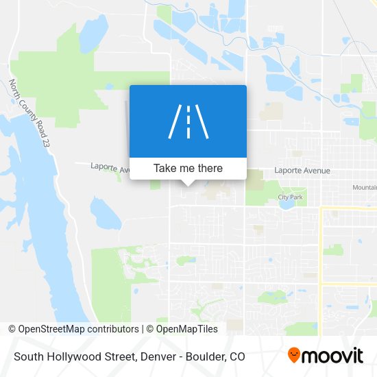 South Hollywood Street map