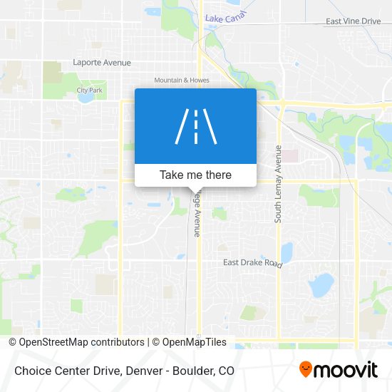 Choice Center Drive map