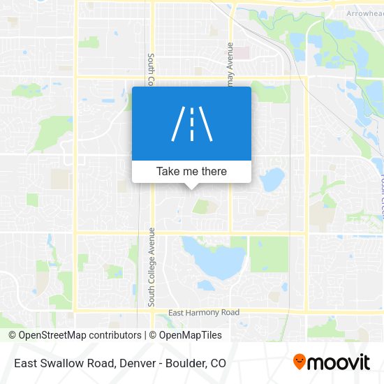 Mapa de East Swallow Road