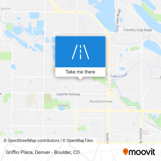 Griffin Place map