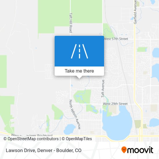 Mapa de Lawson Drive