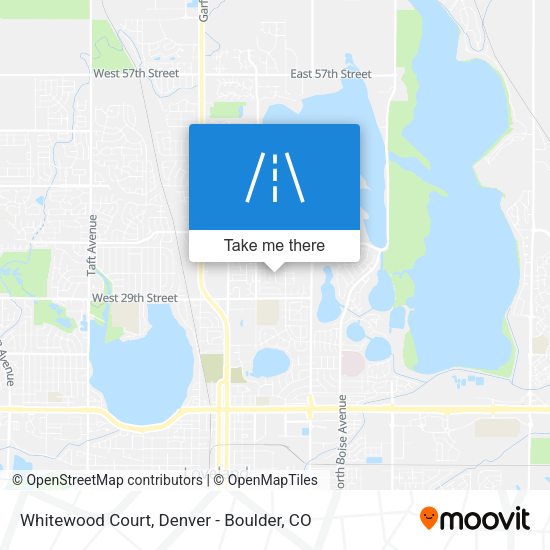Whitewood Court map