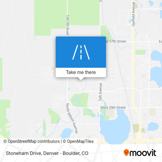 Mapa de Stoneham Drive