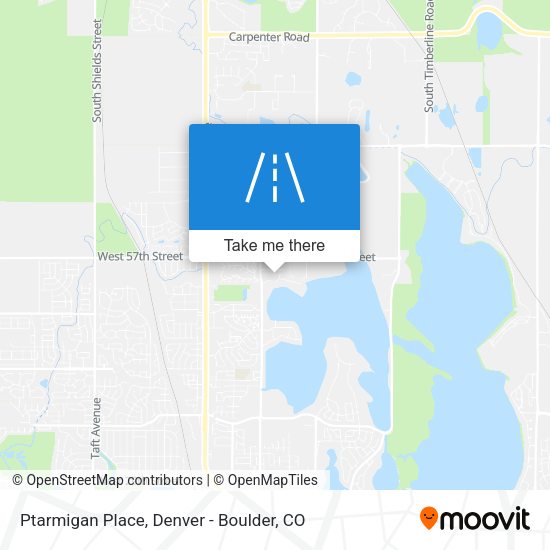 Ptarmigan Place map