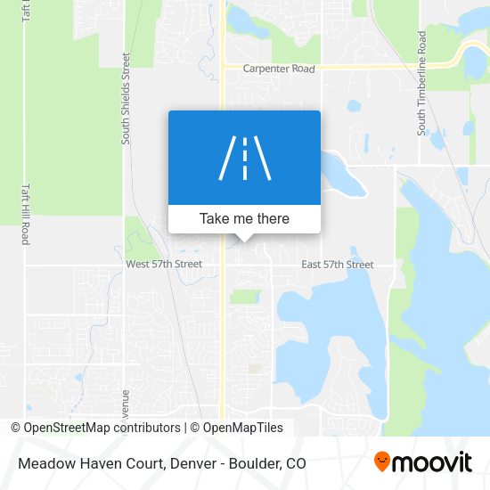 Mapa de Meadow Haven Court