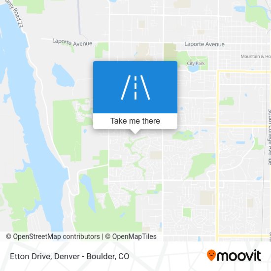 Mapa de Etton Drive