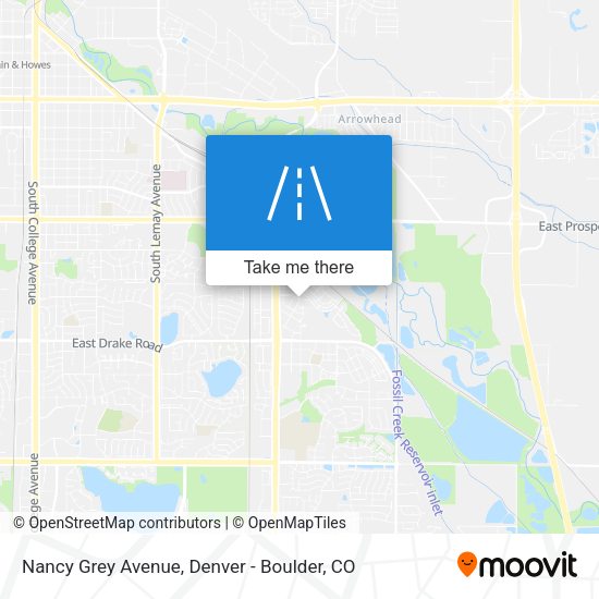 Mapa de Nancy Grey Avenue