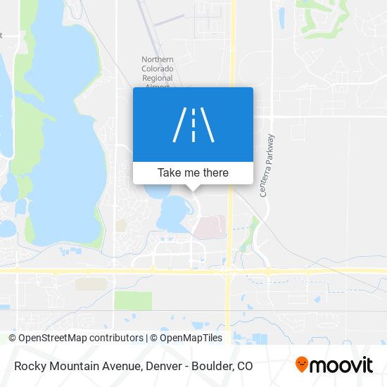 Rocky Mountain Avenue map