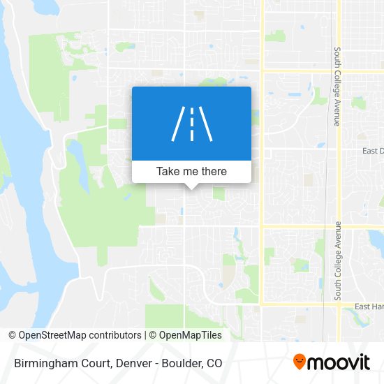 Birmingham Court map