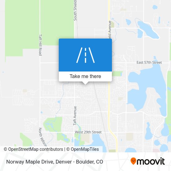 Norway Maple Drive map
