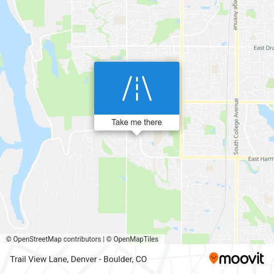 Trail View Lane map