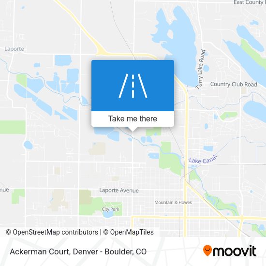 Ackerman Court map