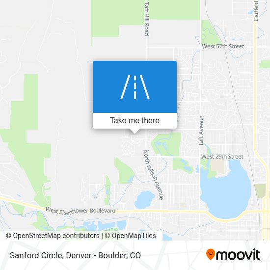 Sanford Circle map