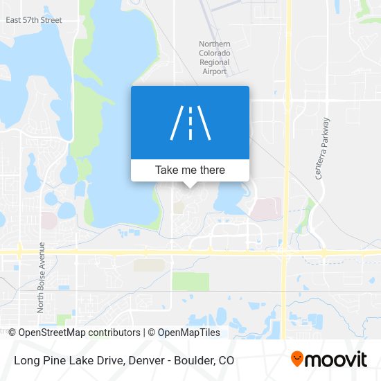 Mapa de Long Pine Lake Drive