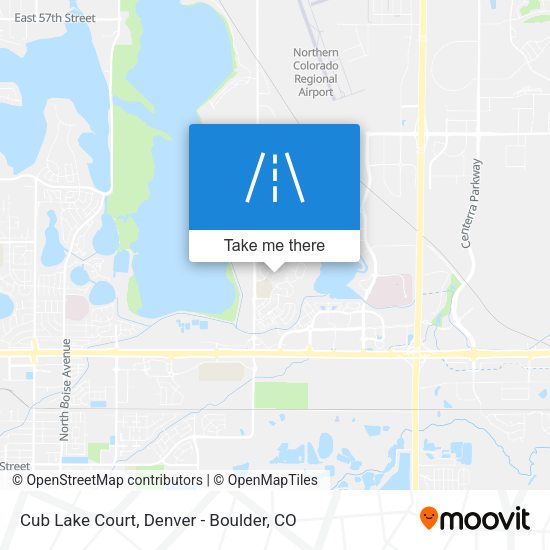 Cub Lake Court map