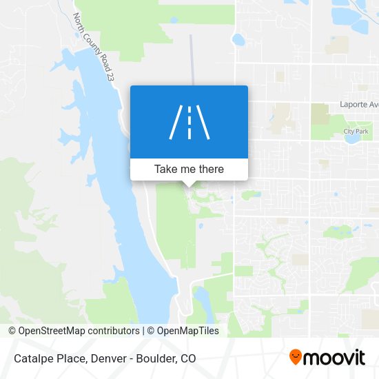 Catalpe Place map