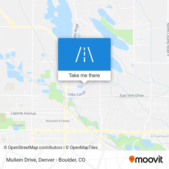 Mullein Drive map