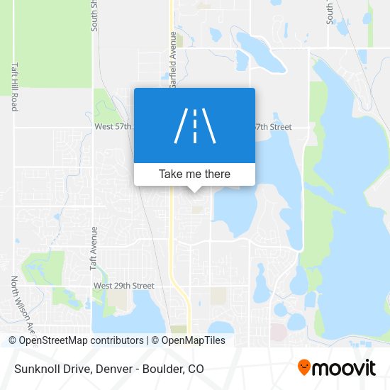 Sunknoll Drive map