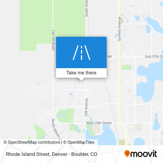 Rhode Island Street map