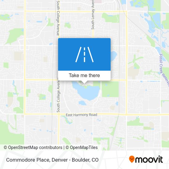 Commodore Place map