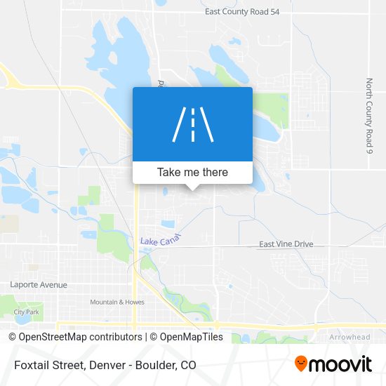 Foxtail Street map