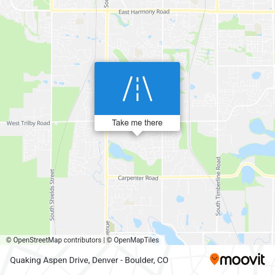 Mapa de Quaking Aspen Drive