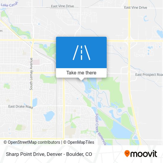 Sharp Point Drive map