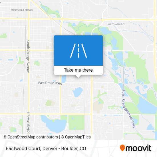 Mapa de Eastwood Court