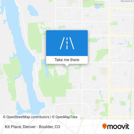 Kit Place map