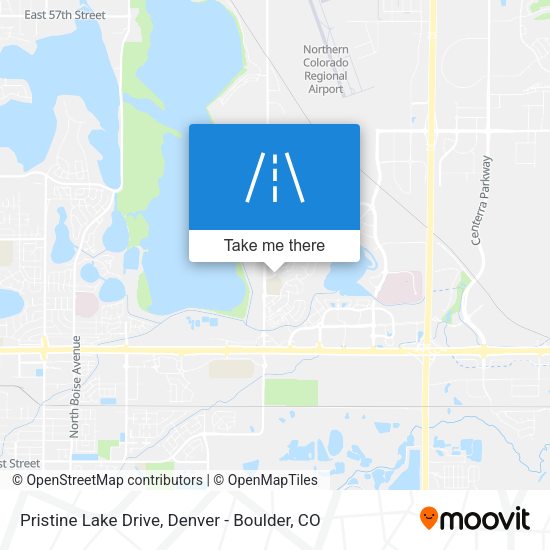 Pristine Lake Drive map