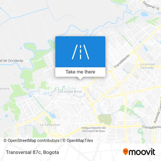 Mapa de Transversal 87c